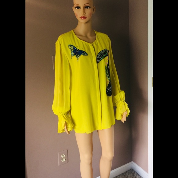 🎉HP🎉Roberto Cavalli Blouse EU42 - Picture 2 of 15